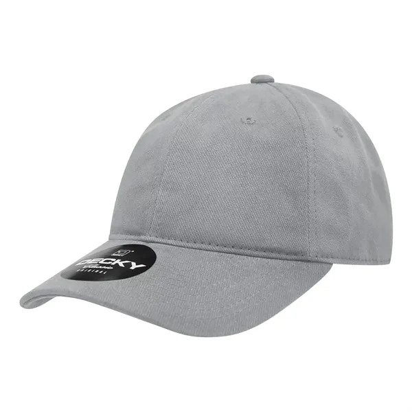6-panel brushed cotton baseball cap with a curved visor, brass buckle... from ASI 72657 Active Life Promo