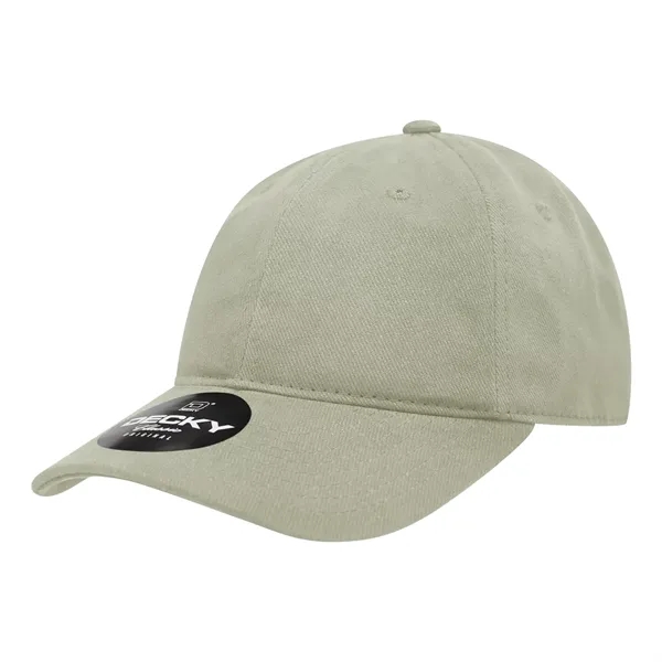 6-panel brushed cotton baseball cap with a curved visor, brass buckle... from ASI 72657 Active Life Promo