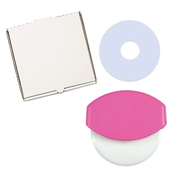 Delivery set with pizza cutter inside a pizza box with a... from ASI 54040 Fey Promo / Mi Line by Fey