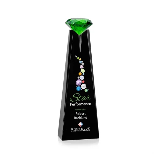 Alicia Gemstone VividPrint™ Award - Black/Emerald... from ASI 84592 St Regis Group / St Regis