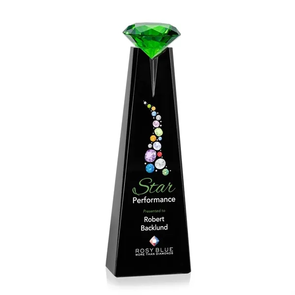 Alicia Gemstone VividPrint™ Award - Black/Emerald... from ASI 84592 St Regis Group / St Regis
