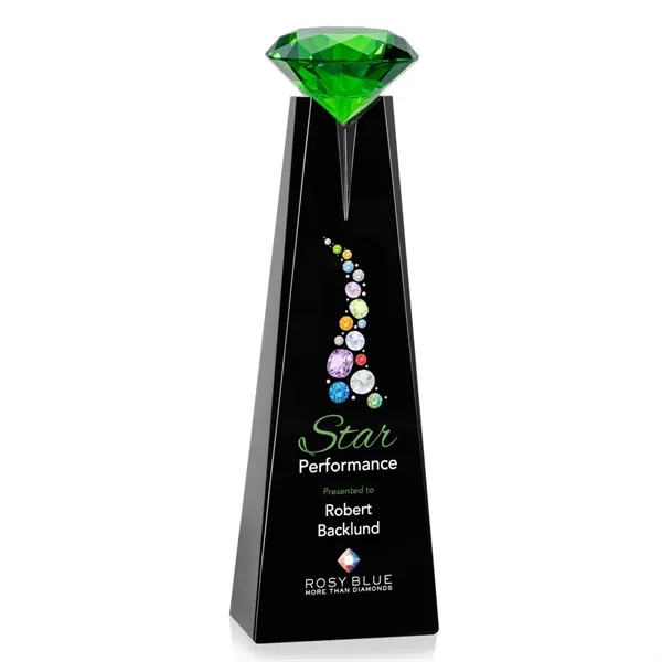 Alicia Gemstone VividPrint™ Award - Black/Emerald... from ASI 84592 St Regis Group / St Regis