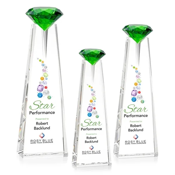 Alicia Gemstone VividPrint™ Award - Optical/Emerald... from ASI 84592 St Regis Group / St Regis