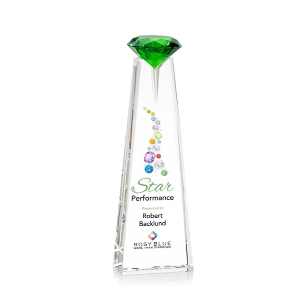 Alicia Gemstone VividPrint™ Award - Optical/Emerald... from ASI 84592 St Regis Group / St Regis