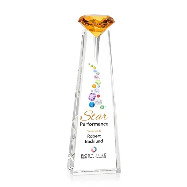Alicia Gemstone VividPrint™ Award - Optical/Amber... from ASI 84592 St Regis Group / St Regis