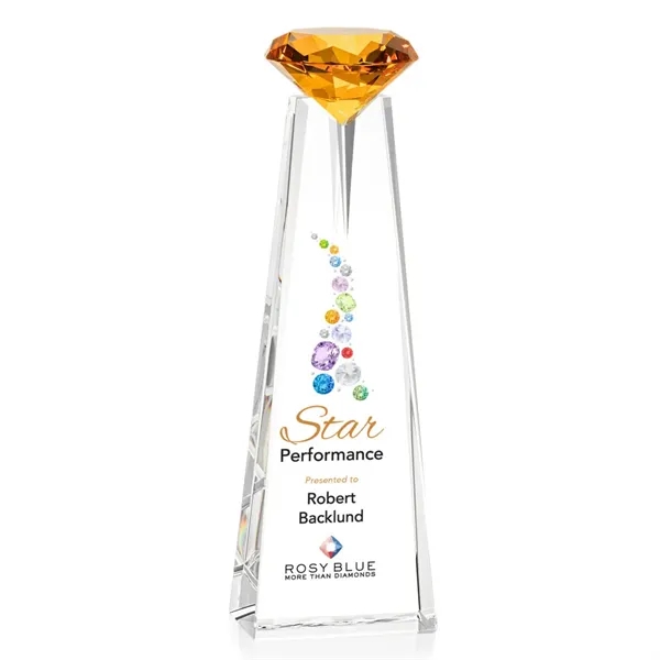 Alicia Gemstone VividPrint™ Award - Optical/Amber... from ASI 84592 St Regis Group / St Regis