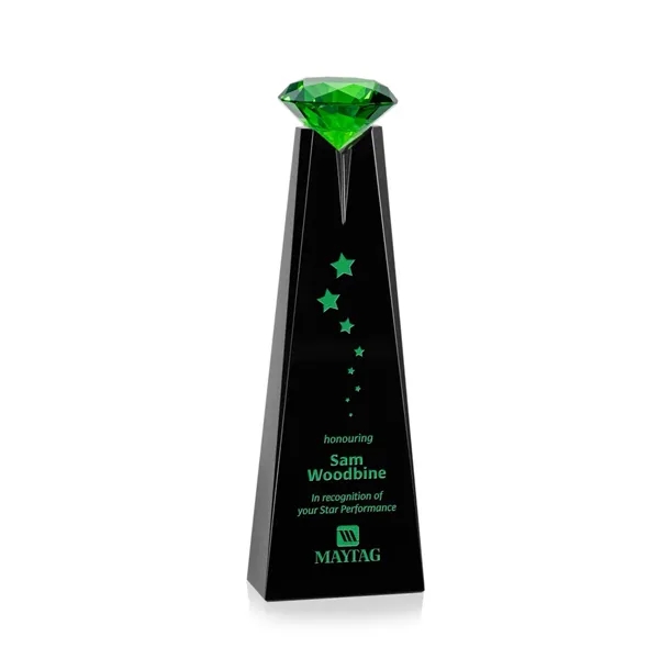 Alicia Gemstone Award - Black/Emerald... from ASI 84592 St Regis Group / St Regis