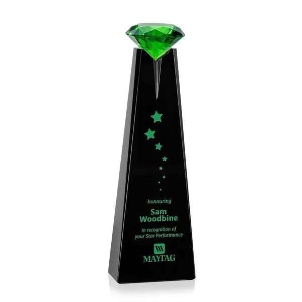Alicia Gemstone Award - Black/Emerald... from ASI 84592 St Regis Group / St Regis