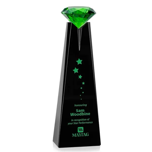 Alicia Gemstone Award - Black/Emerald... from ASI 84592 St Regis Group / St Regis