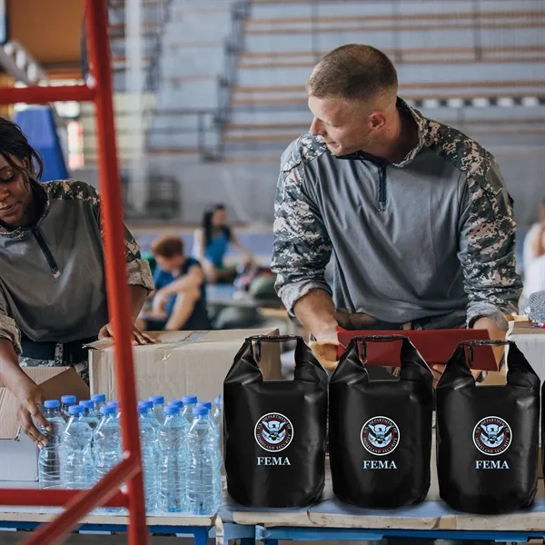 Emergency Kit. Waterproof drybag, it protects critical supplies from the elements,... from ASI 46170 Compass Industries Inc