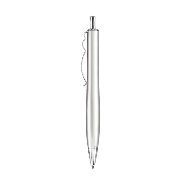 Click action brass pen with unique design clip.... from ASI 31517 Admart Products / Admart Line