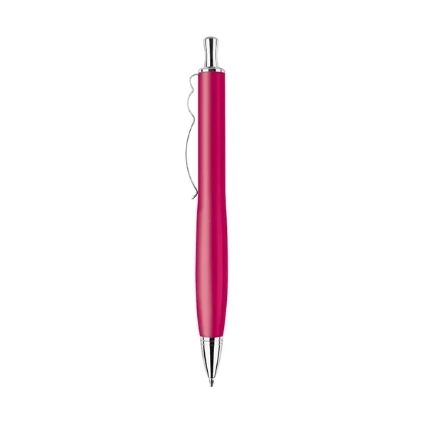 Click action brass pen with unique design clip.... from ASI 31517 Admart Products / Admart Line