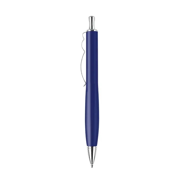 Click action brass pen with unique design clip.... from ASI 31517 Admart Products / Admart Line