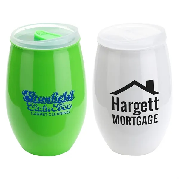 16 oz Tritan® High Gloss Wine Glass with Lid... from ASI 36730 Ariel Premium Supply Inc