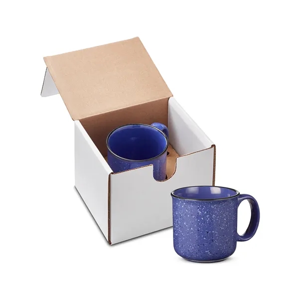15-ounce campfire mug with a kraft gift box.... from ASI 79530 Prime Line