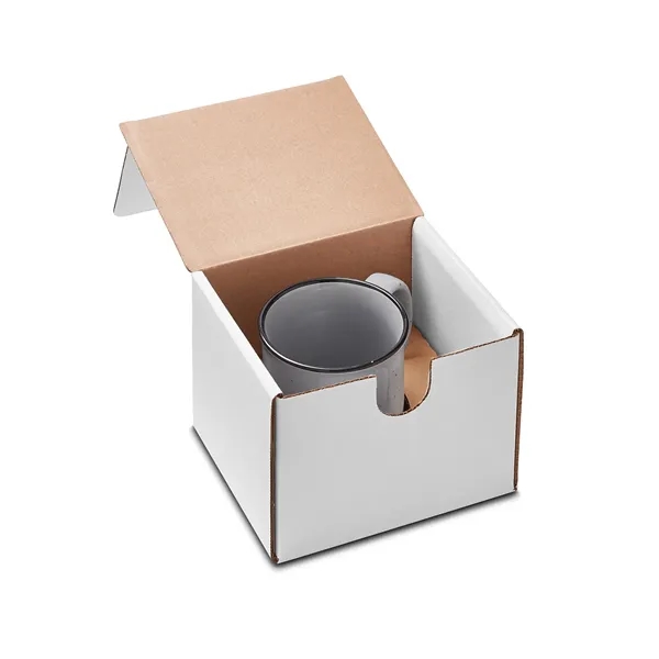 15-ounce campfire mug with a kraft gift box.... from ASI 79530 Prime Line