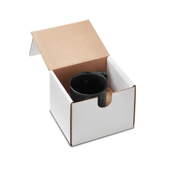 15-ounce campfire mug with a kraft gift box.... from ASI 79530 Prime Line