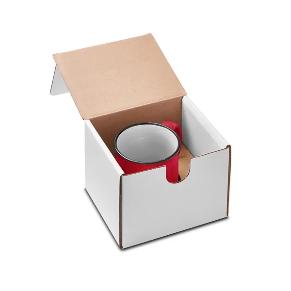 15-ounce campfire mug with a kraft gift box.... from ASI 79530 Prime Line