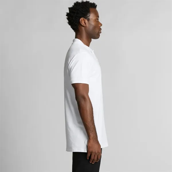 Short sleeve collared polo shirt, 2 button placket, tonal buttons, split... from ASI 72657 Active Life Promo / Active Life