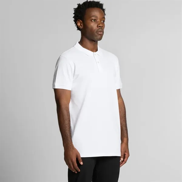 Short sleeve collared polo shirt, 2 button placket, tonal buttons, split... from ASI 72657 Active Life Promo / Active Life