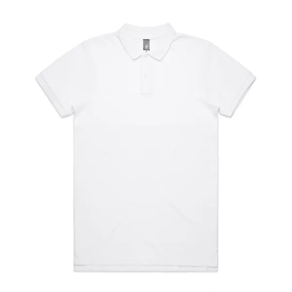 Short sleeve collared polo shirt, 2 button placket, tonal buttons, split... from ASI 72657 Active Life Promo / Active Life