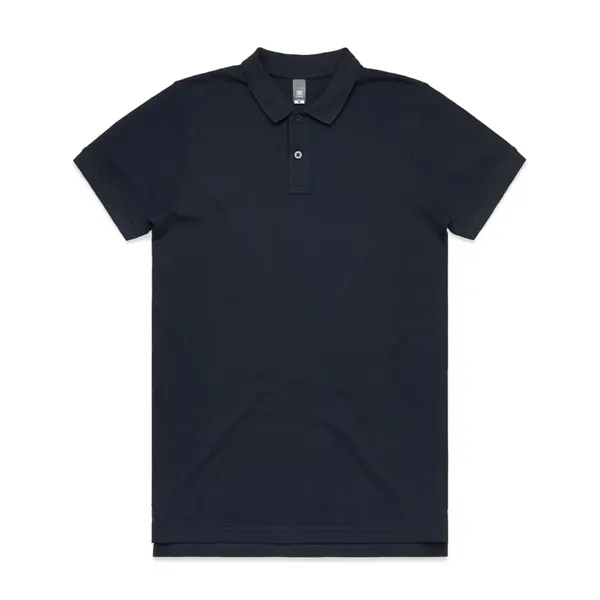 Short sleeve collared polo shirt, 2 button placket, tonal buttons, split... from ASI 72657 Active Life Promo / Active Life