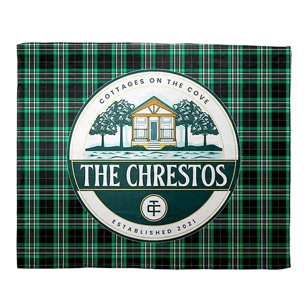 300GSM polyester microfiber faux mink 60" x 50" blanket with hemmed... from ASI 62660 Innovation Line