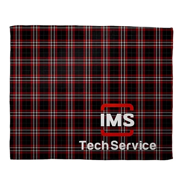 300GSM polyester microfiber faux mink 60" x 50" blanket with hemmed... from ASI 62660 Innovation Line