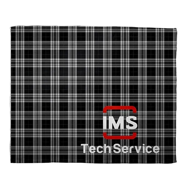 300GSM polyester microfiber faux mink 60" x 50" blanket with hemmed... from ASI 62660 Innovation Line