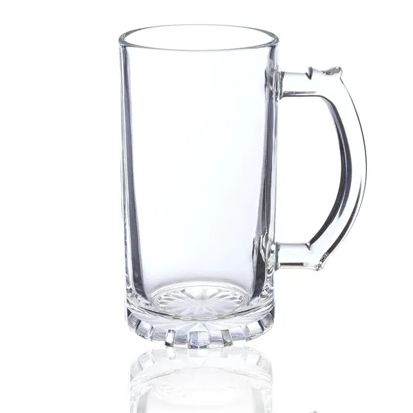 16 oz. beer stein with thick, star bottom and thumb grip... from ASI 52840 Evans Manufacturing