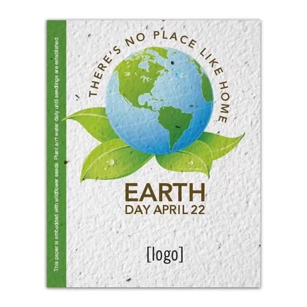 Earth Day seed paper post card.... from ASI 40646 Bloomin Promotions / Bloomin' Promotions™