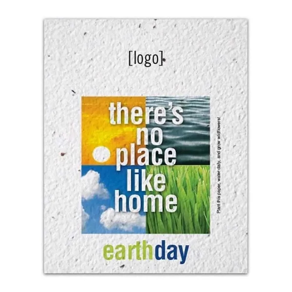 Earth Day seed paper post card.... from ASI 40646 Bloomin Promotions / Bloomin' Promotions™
