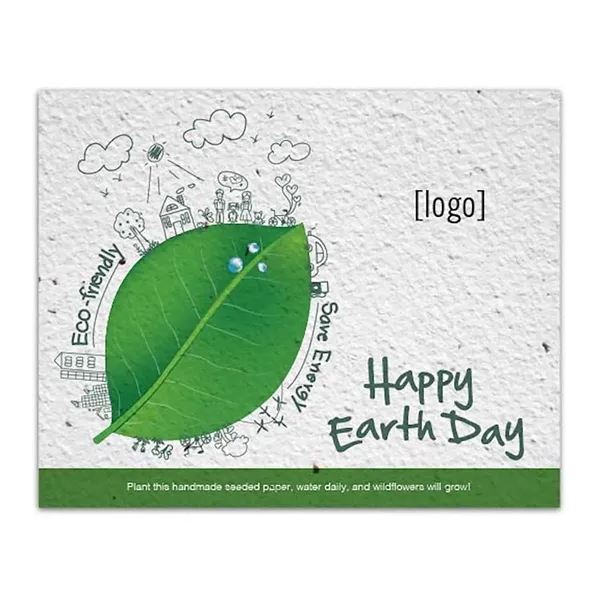 Earth Day seed paper post card.... from ASI 40646 Bloomin Promotions / Bloomin' Promotions™