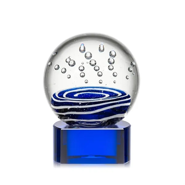 Tranquility Award on Paragon Base - Blue... from ASI 84592 St Regis Group / St Regis