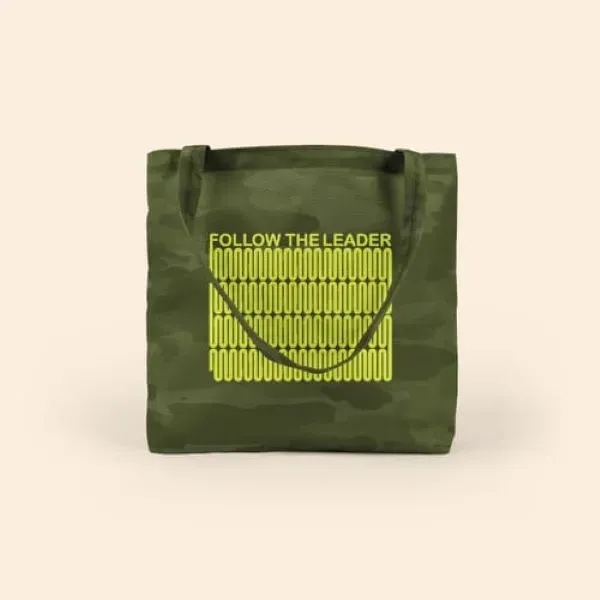 Two-handled tote with a gusset that measures 19" x 14" x... from ASI 74710 Numo