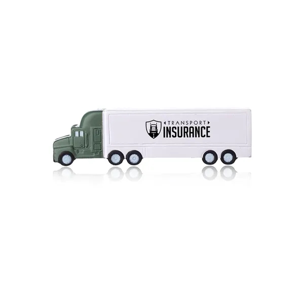 6" x 1.95" semi-truck shaped stress reliever.... from ASI 39552 BEL Promo