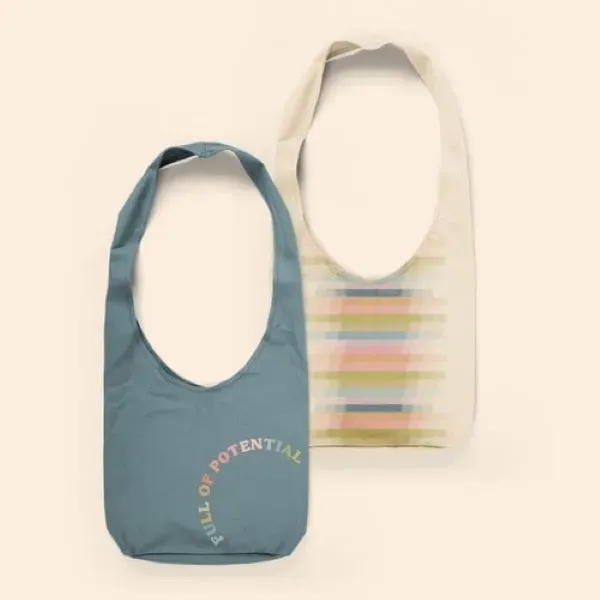 A crossbody, hobo-style tote, this bag fits snugly against your person... from ASI 74710 Numo