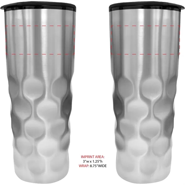 16 Oz. Birdie Stainless Steel Tumbler with Twist-Lock Cap... from ASI 80060 VisionUSA
