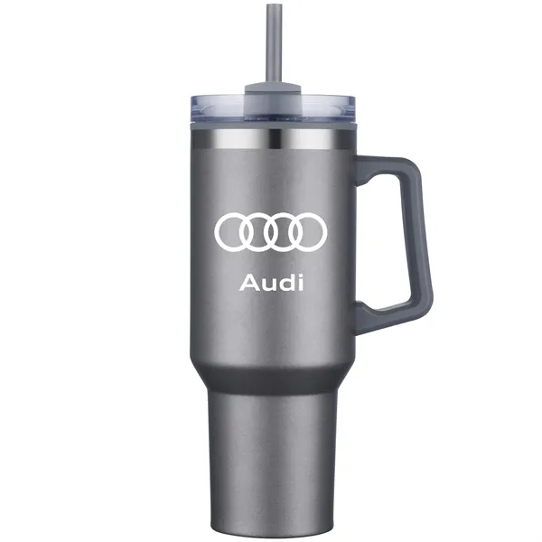 Double-wall, vacuum-insulated, stainless steel mug... from ASI 80060 VisionUSA