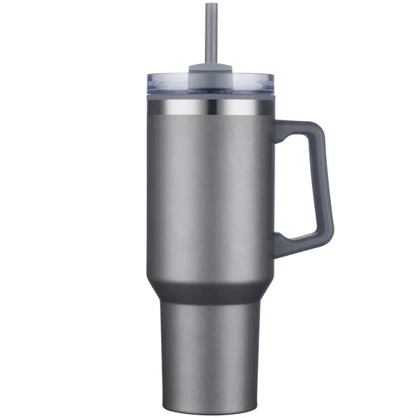 Double-wall, vacuum-insulated, stainless steel mug... from ASI 80060 VisionUSA