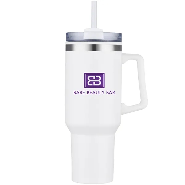 Double-wall, vacuum-insulated, stainless steel mug... from ASI 80060 VisionUSA