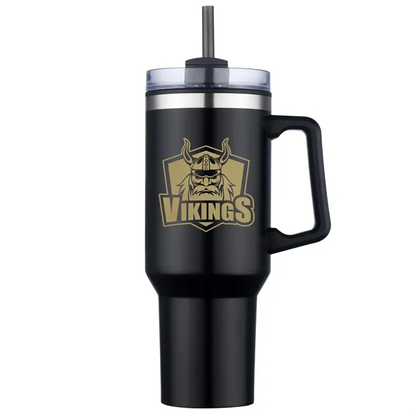 Double-wall, vacuum-insulated, stainless steel mug... from ASI 80060 VisionUSA