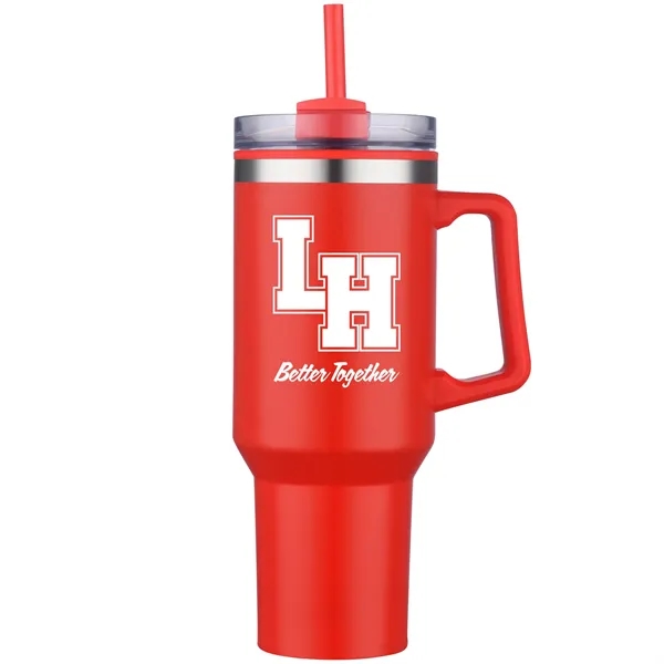 Double-wall, vacuum-insulated, stainless steel mug... from ASI 80060 VisionUSA