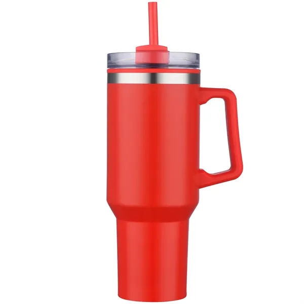 Double-wall, vacuum-insulated, stainless steel mug... from ASI 80060 VisionUSA