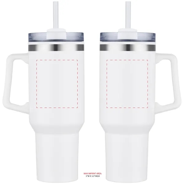 Double-wall, vacuum-insulated, stainless steel mug... from ASI 80060 VisionUSA