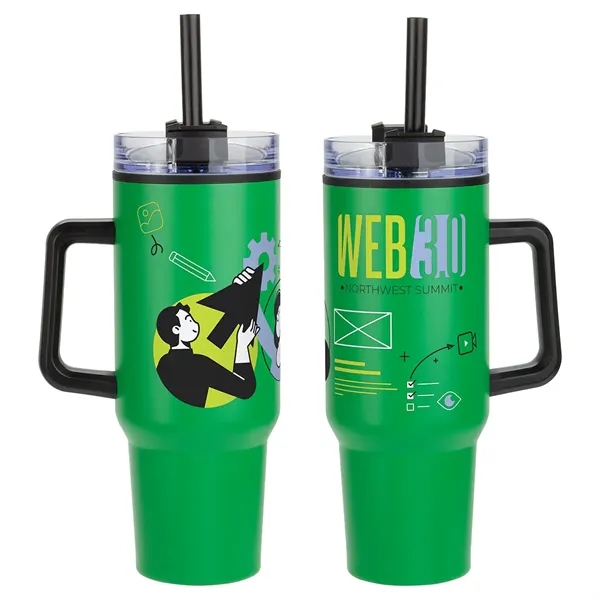 40 oz Stainless Steel/Polypropylene Mug... from ASI 36730 Ariel Premium Supply Inc