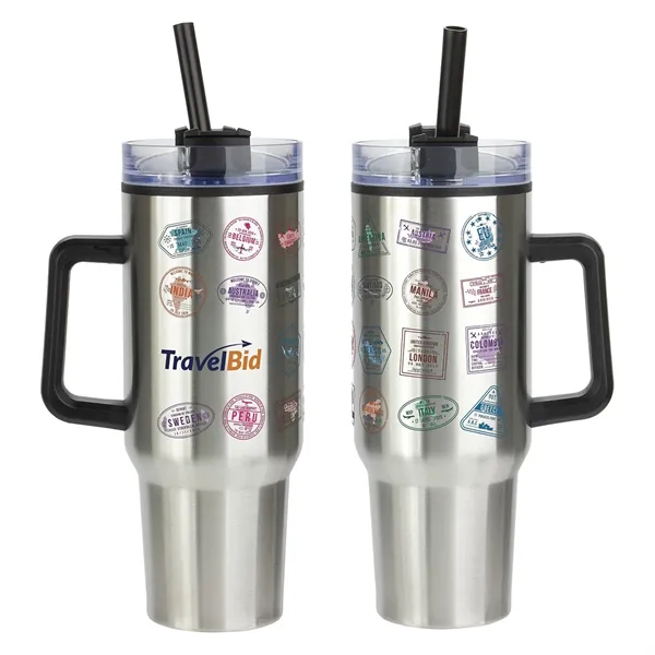 40 oz Stainless Steel/Polypropylene Mug... from ASI 36730 Ariel Premium Supply Inc