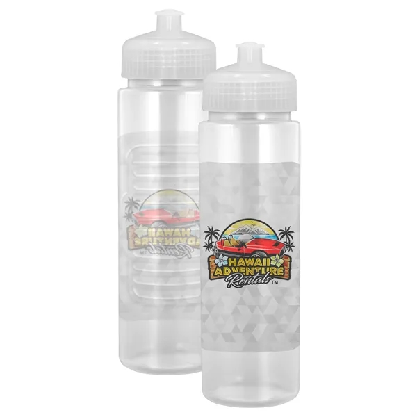 Sporty 24 oz. Full Color Debossed Bottle... from ASI 30208 A P Specialties / AP Specialties