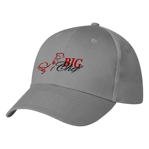 6 Panel Polyester Cap.  100% Polyester.  6 Panel, Medium... from ASI 61125 Hit Promotional Products / Hit®