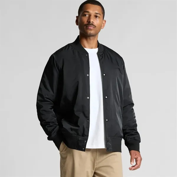 Mid weight, Ribbed collared jacket, two side pockets, YKK snap dome... from ASI 72657 Active Life Promo / Active Life